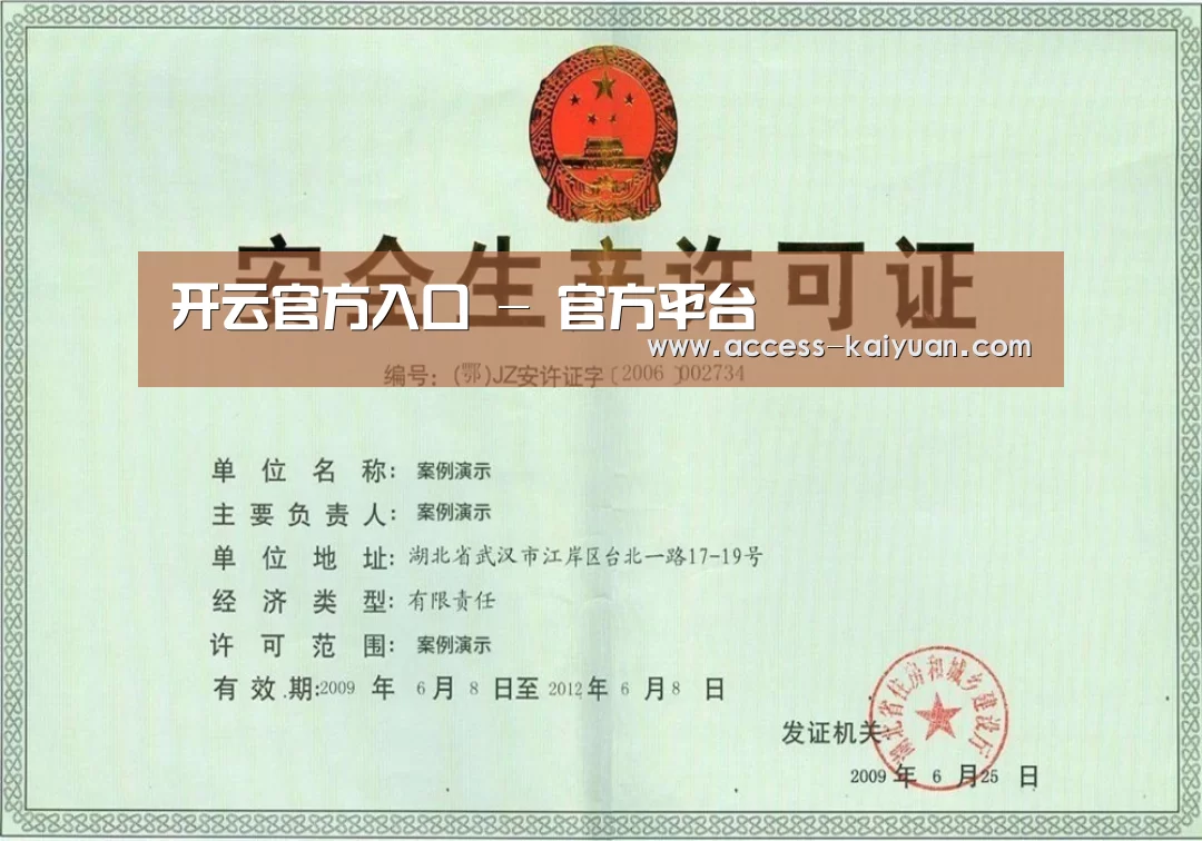 开云体育服务荣誉证书三