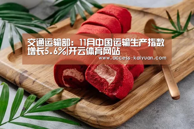 交通运输部:11月中国运输生产指数增长5.6%|开云体育网站(图1) 开云体育网站