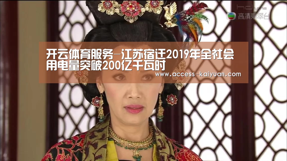 开云体育服务-江苏宿迁2019年全社会用电量突破200亿千瓦时(图2) 开元体育