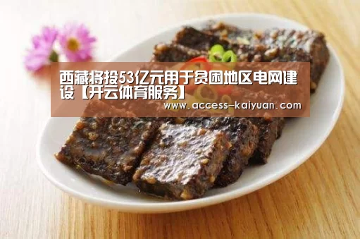 西藏将投53亿元用于贫困地区电网建设【开云体育服务】(图3) 开元体育app