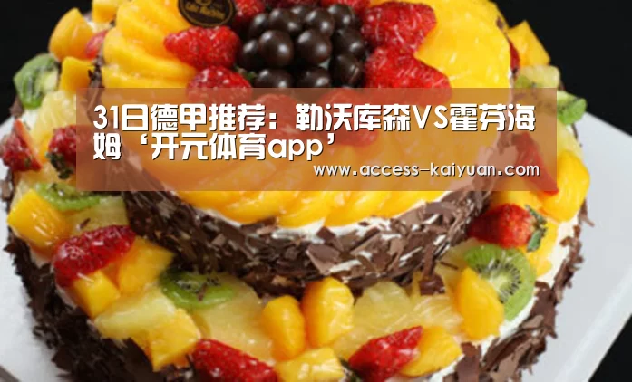 31日德甲推荐:勒沃库森VS霍芬海姆‘开元体育app’(图1) 开云体育网站